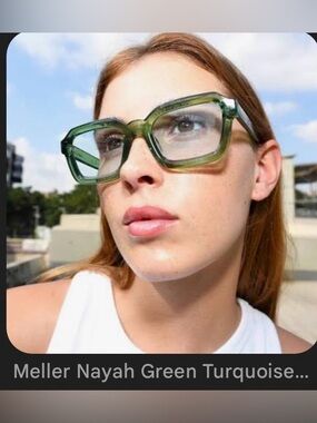 Meller - Nayah green turquoise sunglasses